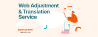 Web Adjustment & Translation Services Facebook Cover