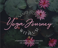 Yoga Journey Facebook Post