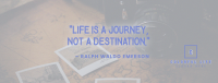 Life is a Journey Facebook Cover Image Preview