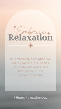 Embrace Relaxation Instagram Story