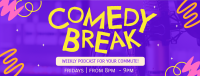 Comedy Break Podcast Facebook Cover