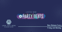 Party Music Facebook Ad