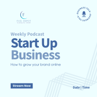 Simple Business Podcast Instagram Post Image Preview