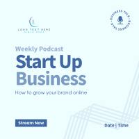 Simple Business Podcast Instagram Post