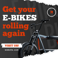 Rolling E-bikes Instagram Post