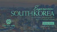  Minimalist Korea Travel Facebook Event Cover