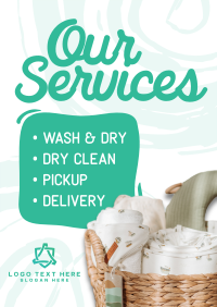 Laundry Swirls Flyer