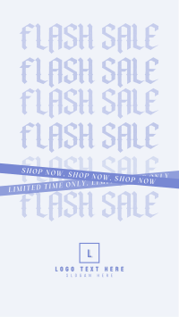 Gothic Flash Sale Facebook Story