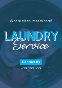 Clean Laundry Service Flyer