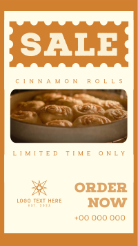 Cinnamon Rolls Sale Instagram Reel