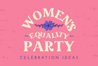 Women's Equality Celebration Pinterest Cover Image Preview