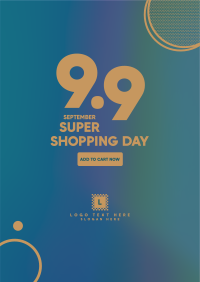 9.9 Shopping Day Flyer