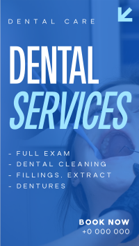 Corporate Dental Services TikTok Video Design