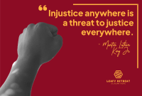 Martin Luther King Justice Pinterest Cover Image Preview