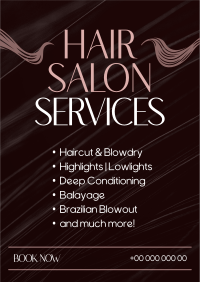 Hair Salon Service Flyer