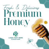 Premium Fresh Honey Instagram Post