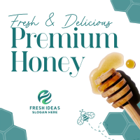 Premium Fresh Honey Instagram Post Image Preview