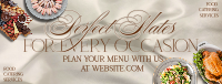 Rustic Food Catering Service Facebook Cover Design