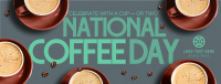 Editorial Coffee Day Facebook Cover Design