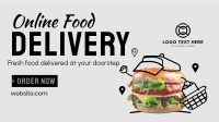 Fresh Burger Delivery Facebook Event Cover