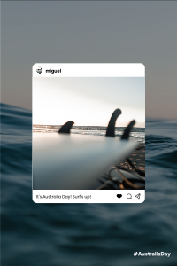 Surf’s Up Australia Pinterest Pin Design