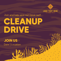 Clean Up Drive Instagram Post Design