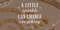 Sparkling Jewelry Quote Twitter Post