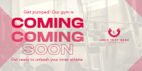 Fitness Gym Opening Soon Twitter Post