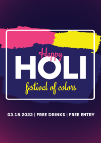 Festival of Colors Flyer