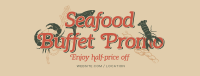 Vintage Seafood Facebook Cover Image Preview