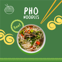 Pho Food Bowl Instagram Post