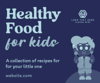 Healthy Recipes for Kids Facebook Post