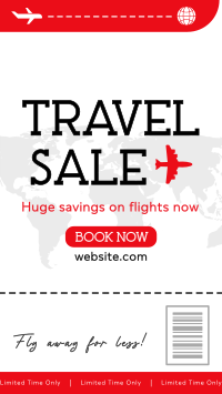 Travel Agency Sale Facebook Story