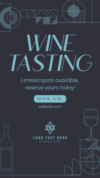 Elegant Wine Tasting Instagram Story Design