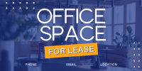 Office For Lease Twitter Post Design