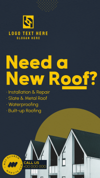 Building Roof Services Instagram Story