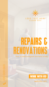 Repair & Renovations TikTok Video