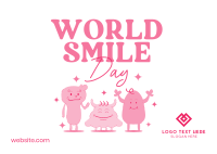 World Smile Day Postcard example 4