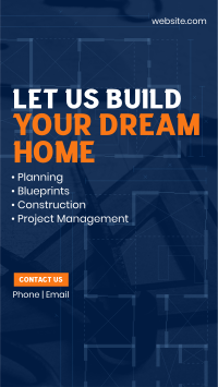 Blueprint Construction Facebook Story