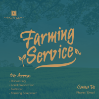 Farming Services Instagram Post