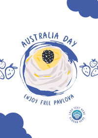 Australia Day Pavlova Flyer