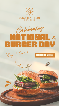 National Burger Day Celebration Instagram Reel