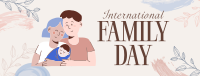 Floral Family Day Facebook Cover