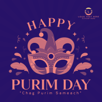 Purim Celebration Event Instagram Post