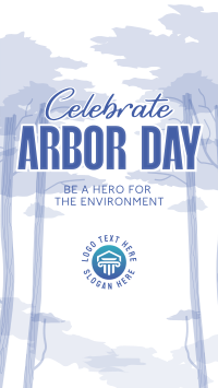 Celebrate Arbor Day Instagram Story