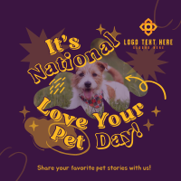 Flex Your Pet Day Instagram Post