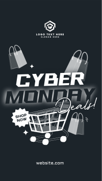 Cyber Monday Deals Facebook Story