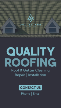 Trusted Quality Roofing Instagram Story