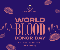 World Blood Donation Day Facebook Post