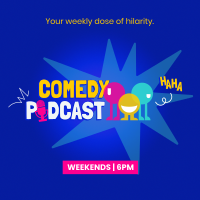 Playful Comedy Podcast Instagram Post Image Preview